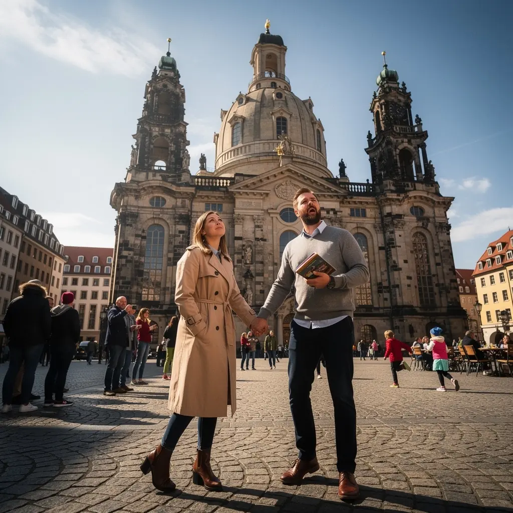 Bild einer farbenfrohen Karte, die verschiedene Städte in Deutschland für einen Kurztrip zeigt.